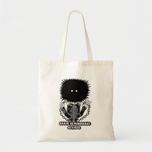 Brain Hemorrhage Records 2025 logo Tote Bag (Front)