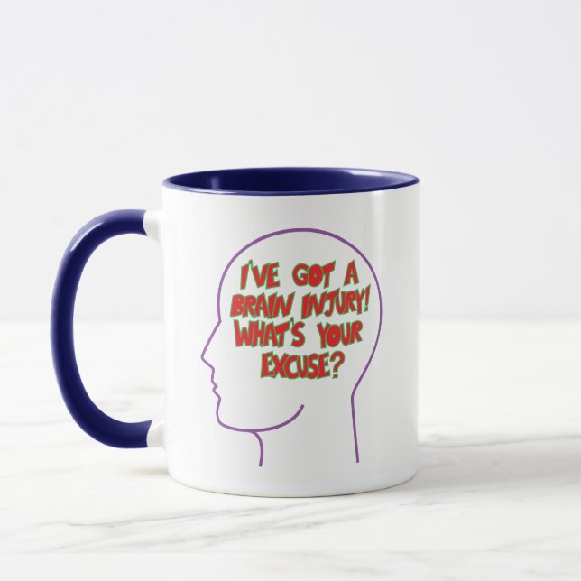 Brain Injury, Design by Jamie Twinney, Mug (Left)