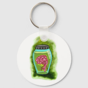 Brain Jar Keychain