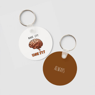 Brain Keychain