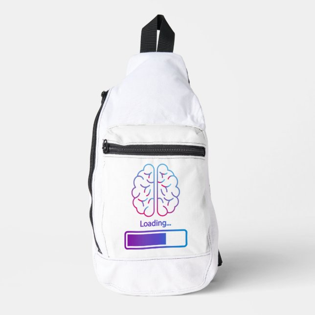 brain loading sling bag (Front)