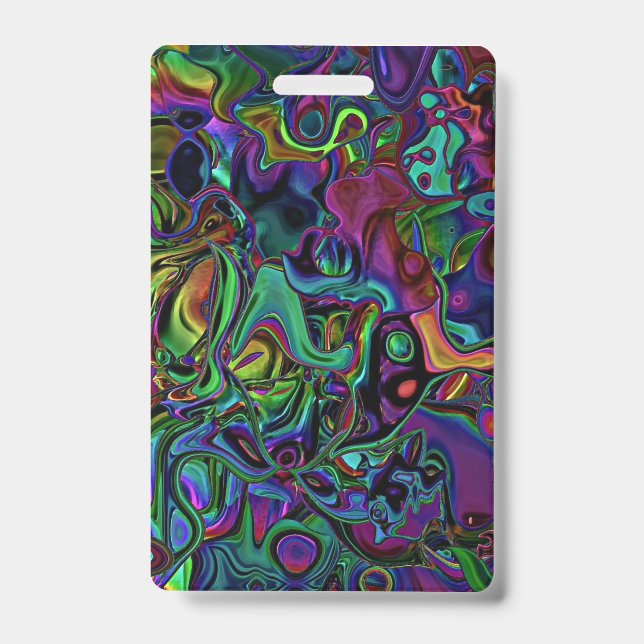 Brain Melt  Badge (Front)