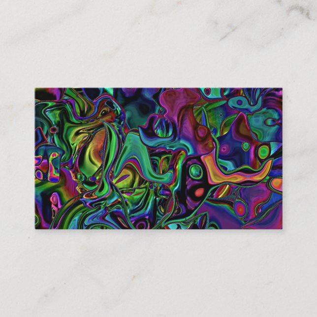 Brain Melt  Business Card (Front)