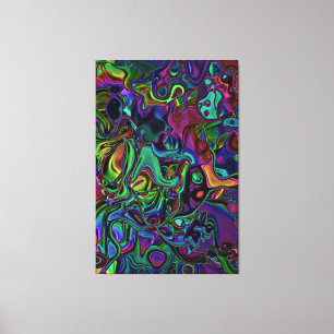 Brain Melt  Canvas Print
