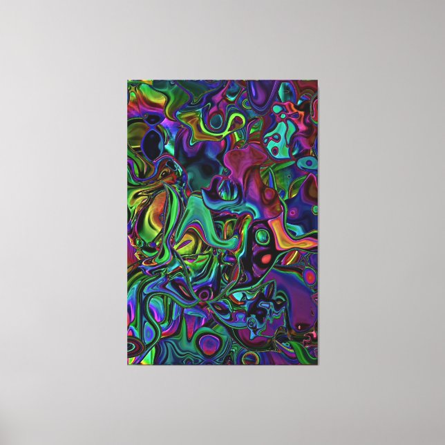 Brain Melt  Canvas Print (Front)