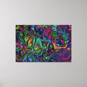 Brain Melt  Canvas Print