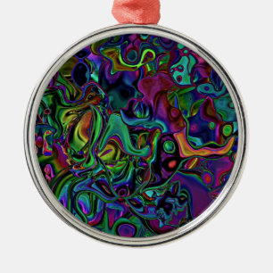 Brain Melt  Ceramic Ornament