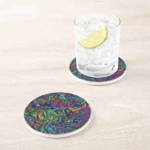 Brain Melt Coaster