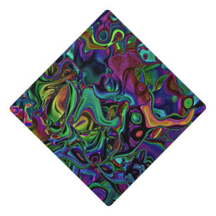 Brain Melt Graduation Cap Topper