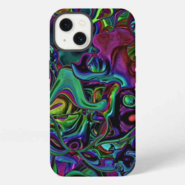 Brain Melt  iPhone Case (Back)