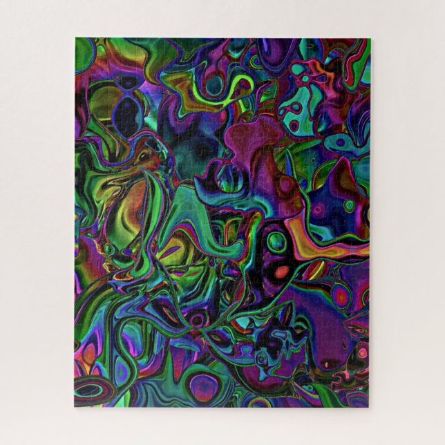 Brain Melt  Jigsaw Puzzle (Vertical)
