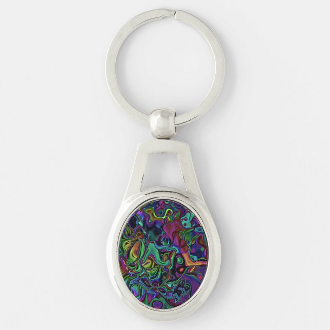 Brain Melt  Keychain (Front)