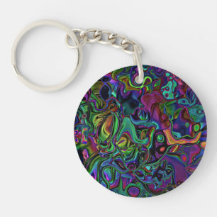 Brain Melt  Keychain