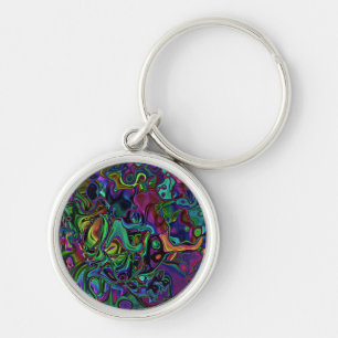 Brain Melt Keychain