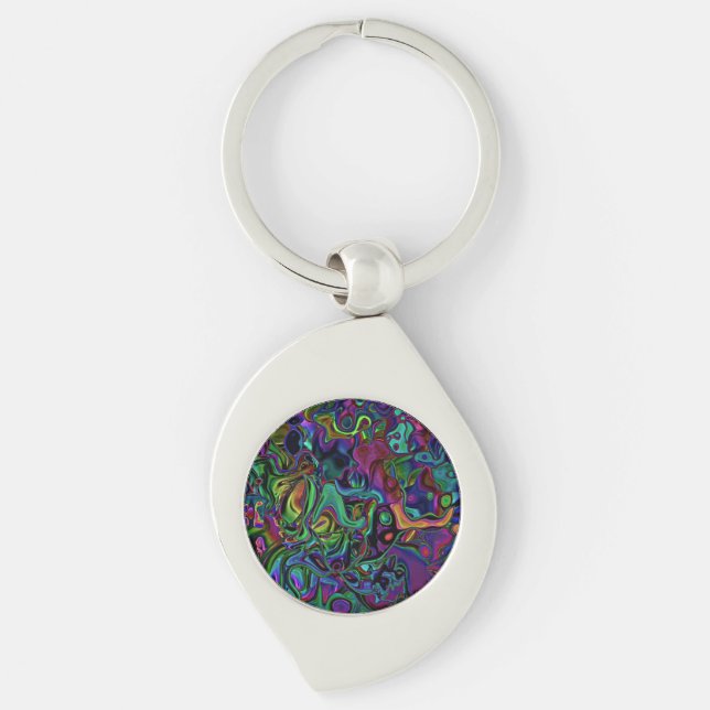Brain Melt  Keychain (Front)