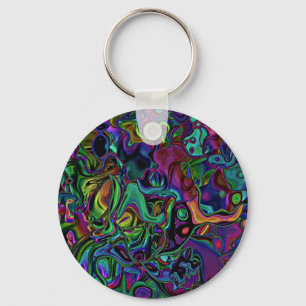 Brain Melt  Keychain