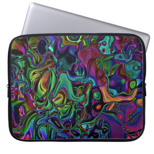 Brain Melt  Laptop Sleeve