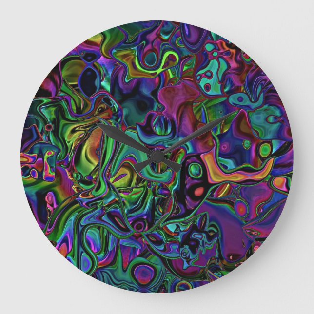 Brain Melt  Large Clock (Front)
