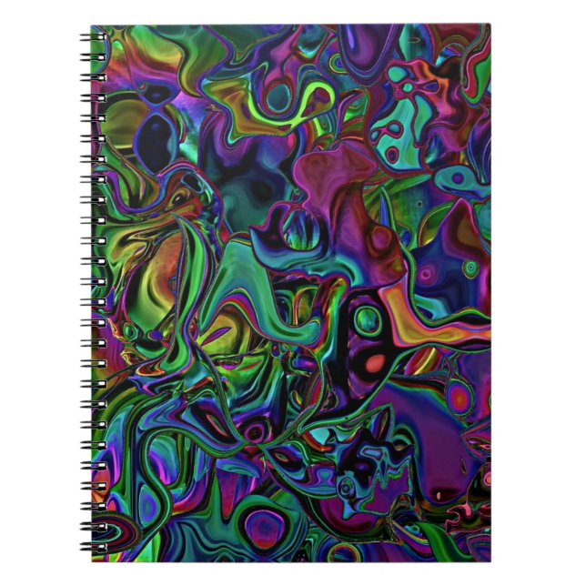 Brain Melt  Notebook (Front)