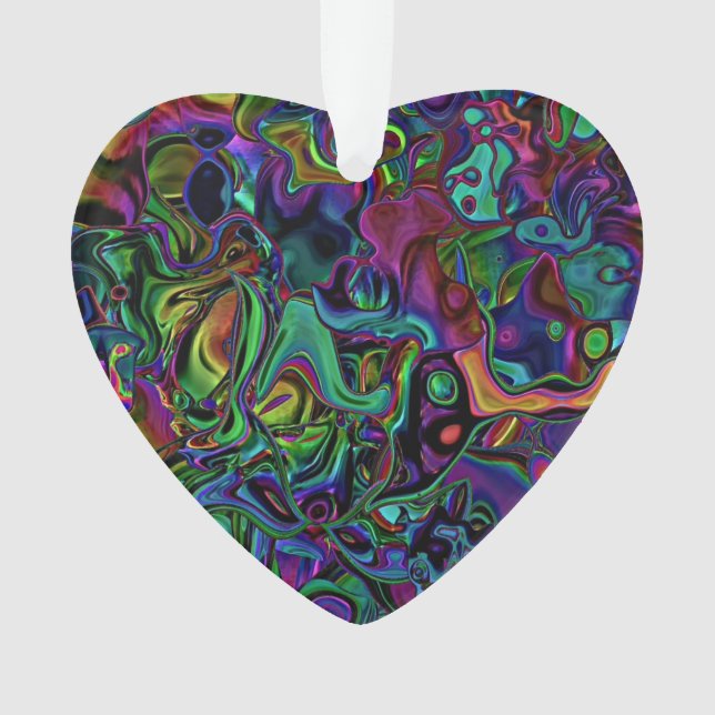 Brain Melt  Ornament (Front)