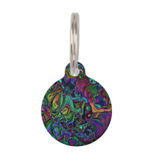 Brain Melt Pet Tag