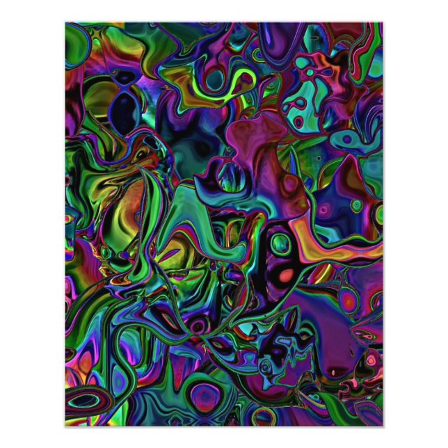 Brain Melt  Photo Print (Front)