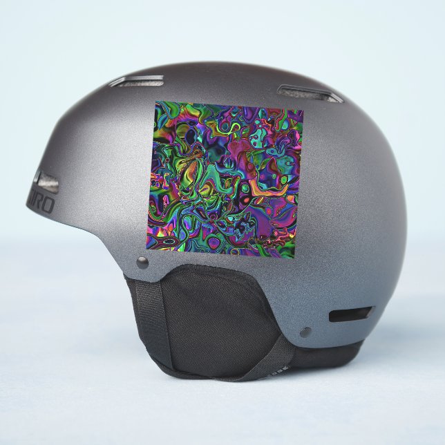 Brain Melt  Sticker (Helmet Side)