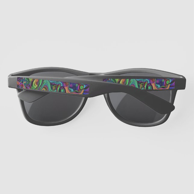 Brain Melt  Sunglasses (Back)