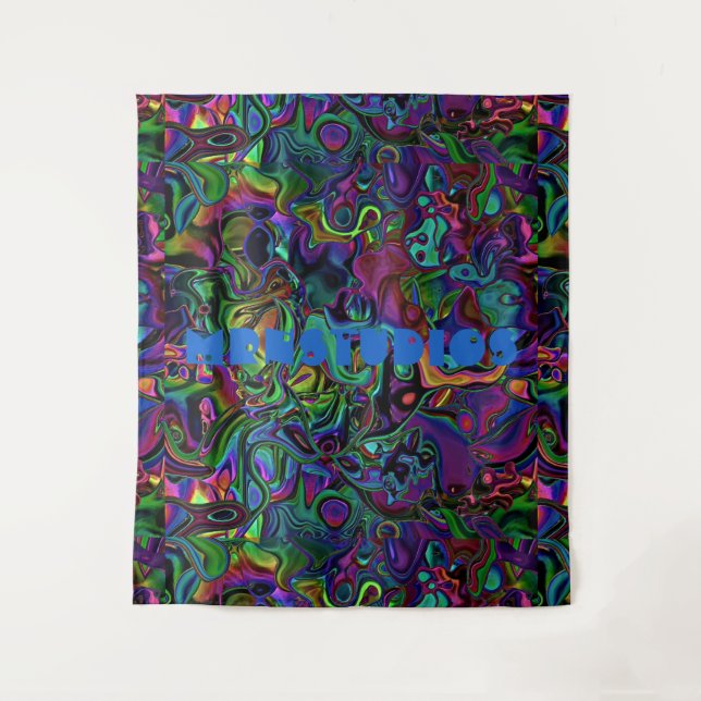 Brain Melt  Tapestry (Front)