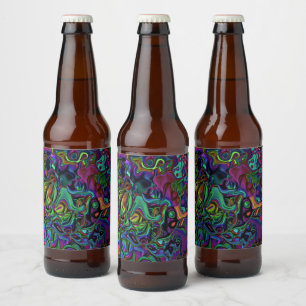 Brain Melt  Wine Label