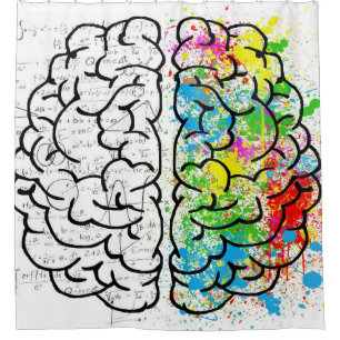 Brain mind psychology idea drawing