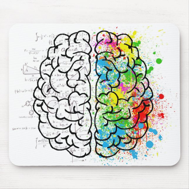 Brain Mouse Pad (Front)