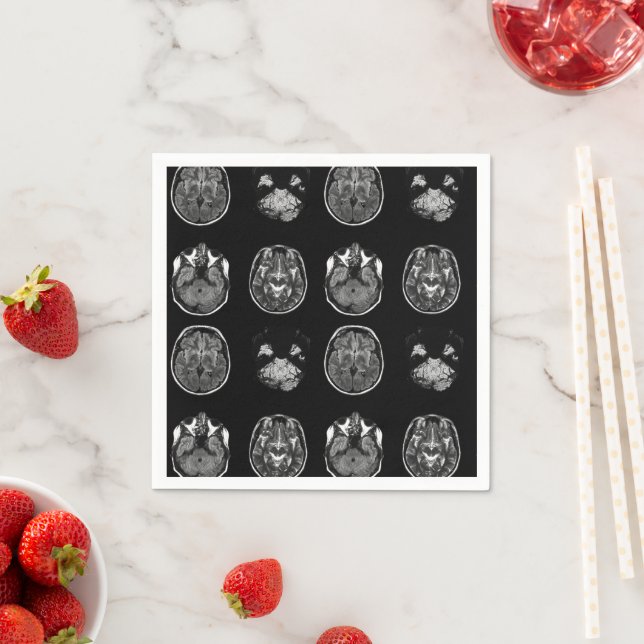 Brain MRI scan Napkin (Insitu)