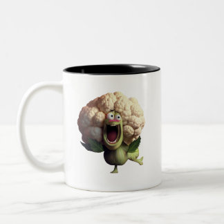 Brain on Break Two-Tone Coffee Mug