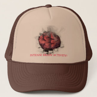 Brain on fire, INTENSE BRAIN ACTIVITY! Trucker Hat