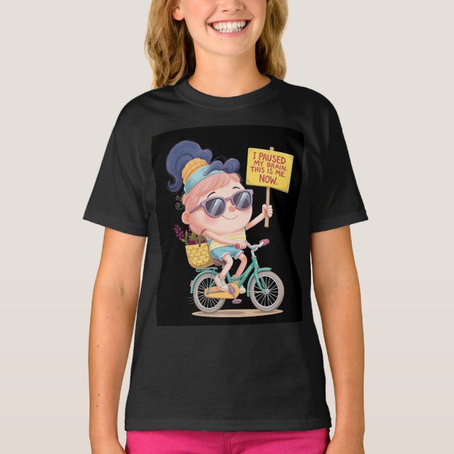 Brain on Pause: This Is Me! Now T-Shirt (Front)