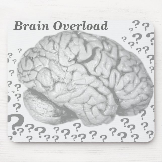 Brain Overload_ Mouse Pad (Front)