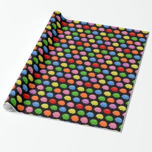 Brain Pattern Wrapping Paper