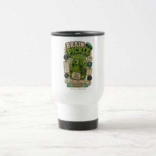 Brain Pickle Personalized Funny Office T-Shirt Travel Mug
