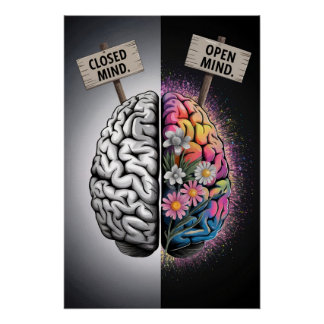 brain poster | Openness vs. unity