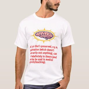 Brain Preservation Message (logo) T-Shirt