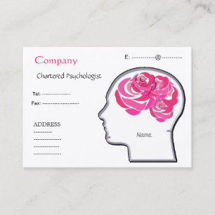 Brain roses business card... card