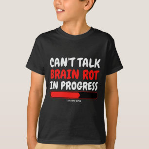 Brain Rot Shirt For Kids Brainrot Word Of The Year