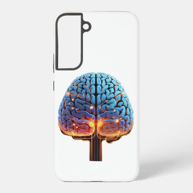 brain samsung galaxy s22+ case (Back)