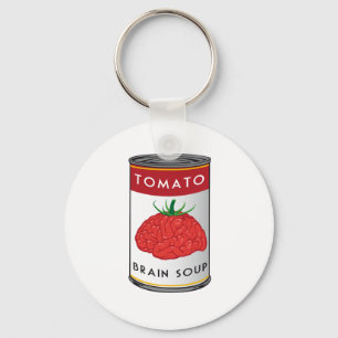 brain soup keychain