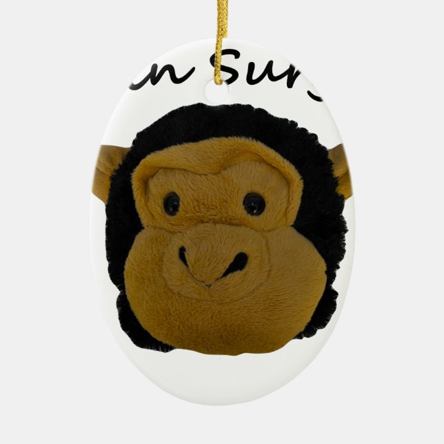 Brain Surgeon Ceramic Ornament (Front)