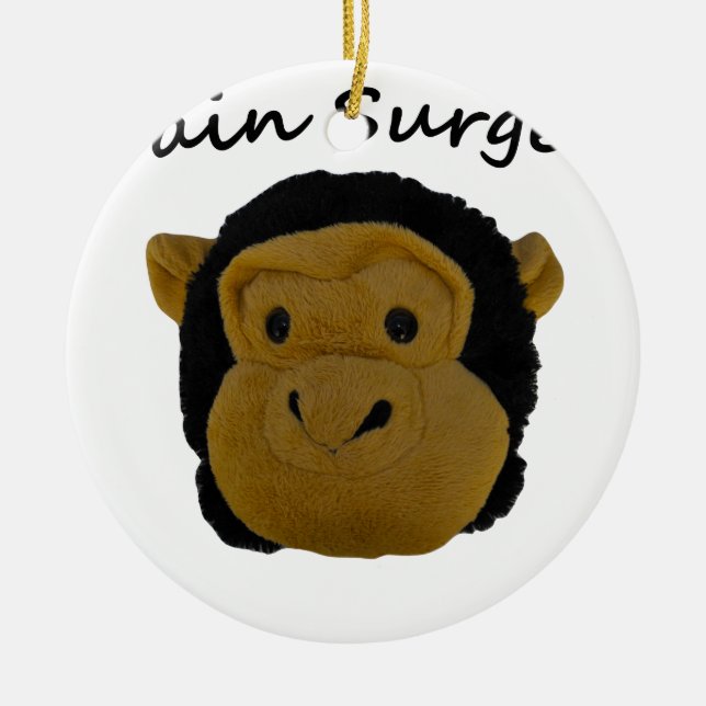 Brain Surgeon Ceramic Ornament (Front)