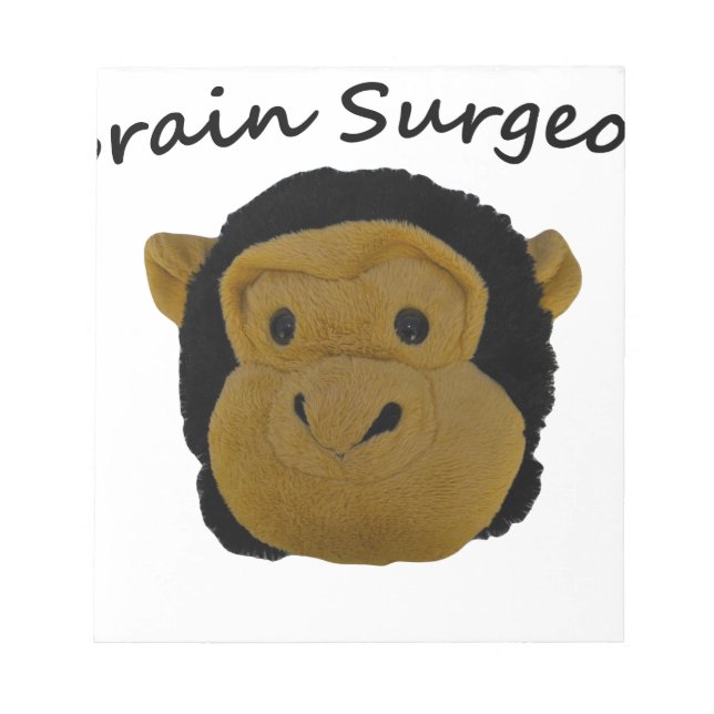 Brain Surgeon Notepad (Front)