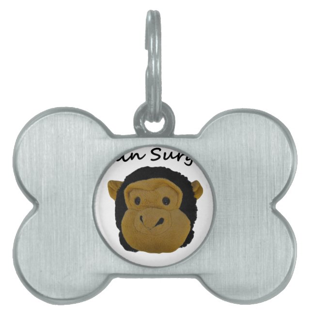 Brain Surgeon Pet ID Tag (Front)