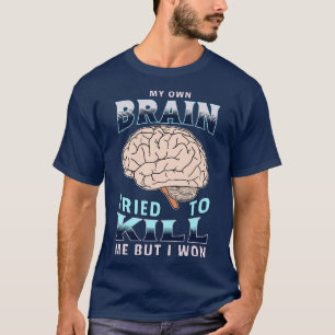 Brain Surgery Funny Get Well Recovery Present brai T-Shirt